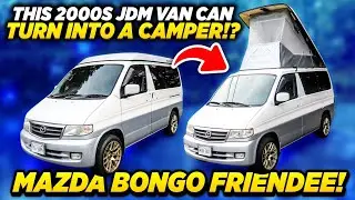 Этот JDM-фургон 2000-х годов может превратиться в кемпер!? Mazda Bongo Friendee!