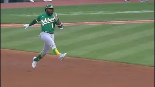 Josh Harrison high steps his way to a 2B