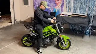 2021 Benelli TNT135 Straight piped cold start sound #benelli #motorcycle #exhaust #fun