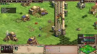 4v4 RF Mongols Drill Siege Onagers !
