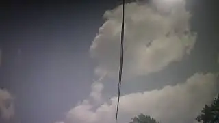 there is a giant magnetic vortex or a portal over a cedar rapids iowa backyard!