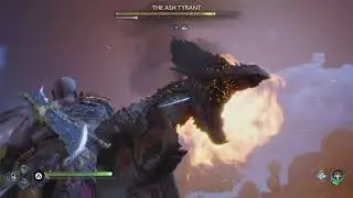 Kratos VS The Ash Tyrant  |  God of War Ragnarok GMGoW