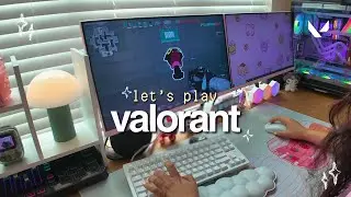 chill VALORANT morning🎮☀ | aesthetic setup asmr | lofi sleep therapy 🎧