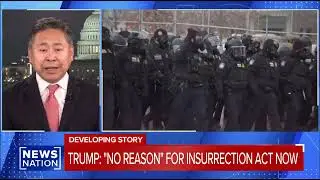 MILITARY IN THE STREETS? The INSURRECTION ACT Explained // Shan Wu NewsNation