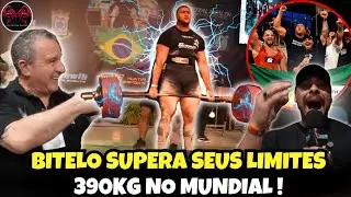DORIA SEGURA OS 400KG! BITELO LEVA O BRASIL AO TOPO DO MUNDO!
