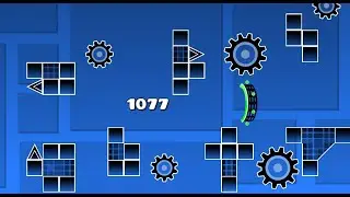 мой новый уровень 1077 в geometry dash