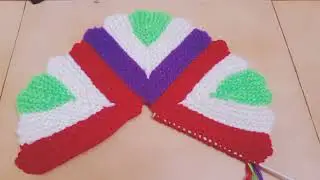 Make multi colour door mat design 👌/ Hand knitting door mat #easydoormatdesign #doormatmakingathome 