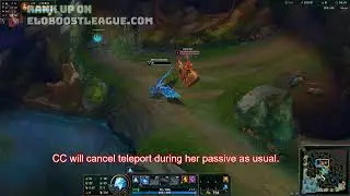 Anivia's Passive and Teleport Mechanics