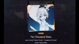Ten Thousand Stars | Hard | Project sekai 