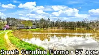 South Carolina Farmhouse For Sale | $550k | Farms Land For Sale | South Carolina Real Estate