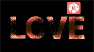 Fire Text effects Tutorial with  Kine master