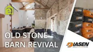 Insulating an Old Stone Barn using Diasen Diathonite Thermactive .037