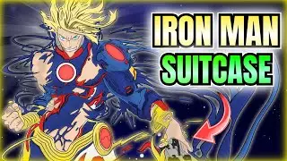 All Might Gets His QUIRK Back by Using an IRON MAN SUIT Made by David Shield | My Hero Academia