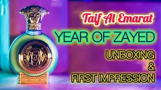Taif Al Emarat Year Of Zayed - First Impression and Unboxing