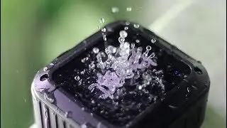 Boat Stone 200 Waterproof Test (water dance)