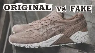 Asics Gel Sight Taupe Original & Fake