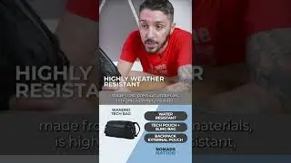 The Wandrd Tech bag is a weather-resistant pouch and can be worn as a sling. #Shorts