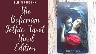 The Bohemian Gothic Tarot Third Edition - Flip Through 4K