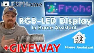 RGB-LED Status Display f&uuml;r Home Assistant mit ESPHome | ESPHoMaTrix