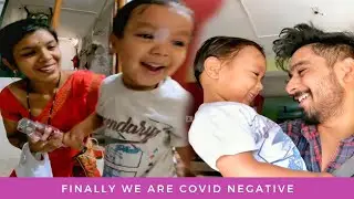 finally we are covid Negative 😀 | Advik khush ho gya maa se milkr | #vickyaditikarma