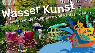Wasser Kunst - partizipatives Kunstprojekt des KIKU Kinderkulturhauses mit Christoph Faulhaber