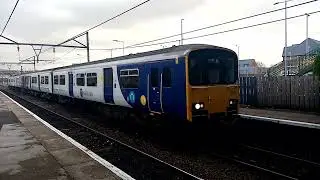 Northern Rail Guide Bridge Railway Station England UK 2021 Tameside