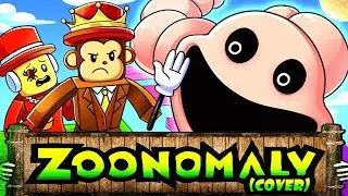 HUNGRY SNAKE vs. BIG WORM! (Cartoon Animation) - Zoonomaly Theme Song