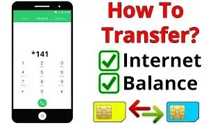 Internet Data Or Balance Share Kaise Kare | How To Transfer Mobile Internet Or Balance