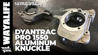 Jeep Wrangler Dynatrac PRO 1550 Steering Knuckle for an XD60 Front Axle  - A Close-Up Look