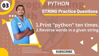 String slicing practice questions in python|python string practice questions in hindi|#string #amit