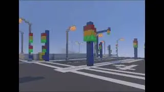 brisbane 🇦🇺 NZ building road works traffic lights streetlight #minecraft #brisbane #build #roadworks