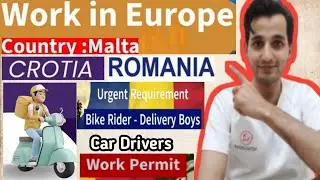 move to Europe || hiring for Malta Romania and Croatia || Dubai to Europe || Dubai to Malta