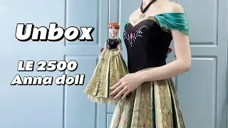 Unboxing Disney Frozen 2013 Limited Edition Coronation Anna doll
