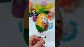 Сладкий леденец, спрятанный внутри сюрприза Kinder