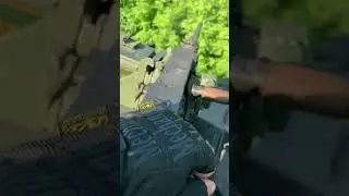 Ukrainian M113 on the move in the area of operations #shorts