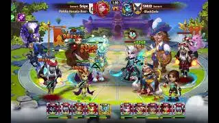 Hero Wars Guild War Week 29 &ndash; Showing Guus Armor Team, Weakling Alvanor Tank, and Celeste Tank