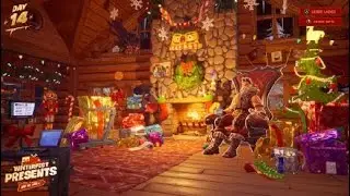 Fortnite Winterfest Day 14 Present