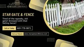 Gate & Fence Repair And Installation | Star Gate & Fence #gaterepair #fencerepair