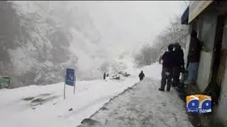 Breaking News - Snowfall in Astore Valley, Gilgit-Baltistan
