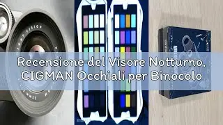 Recensione del Visore Notturno, CIGMAN Occhiali per Binocolo Visione Notturna 400M Display HD da 3