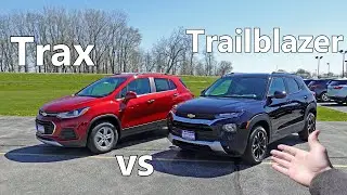 2021 Chevy Trailblazer LT vs 2020 Chevy Trax LT | Side by Side Comparison!