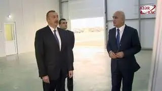 Президент Ильхам Алиев ознакомился с работой, проведенной в &laquo;BAKU AGROPARK&raquo;