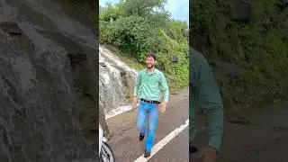 Nature love❤️Waterfall #youvivlogs #trending #waterfall #youtubeshorts #shorts #nature #rainyday 🌿