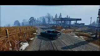 Drifting a 944 turbo in DayZ whilst listening to Eurobeat