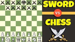 Swords vs Chess Army battle using Fairy Stockfish