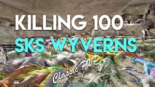 ARK Classic PVP Meatrunning SKS Wyvern Cave