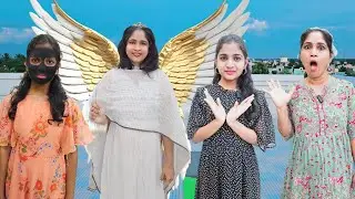 Angel 😇 gift 🎁 Makeup box 💄 to Monika | comedy video | funny video | Prabhu sarala lifestyle 