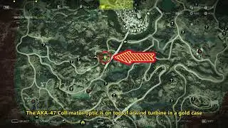 Sniper Ghost Warrior 3 | Point of Interest |  Village | AKA 47 Collimator Optic