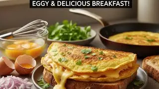🔥Bread omelette recipe🥪👌🏻l#shorts #food #omelette 