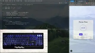 ASMR Coding Session: Build a Pomodoro Timer with React | No Talking, Deep Focus